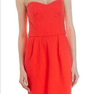Amanda Uprichard Strapless Dress